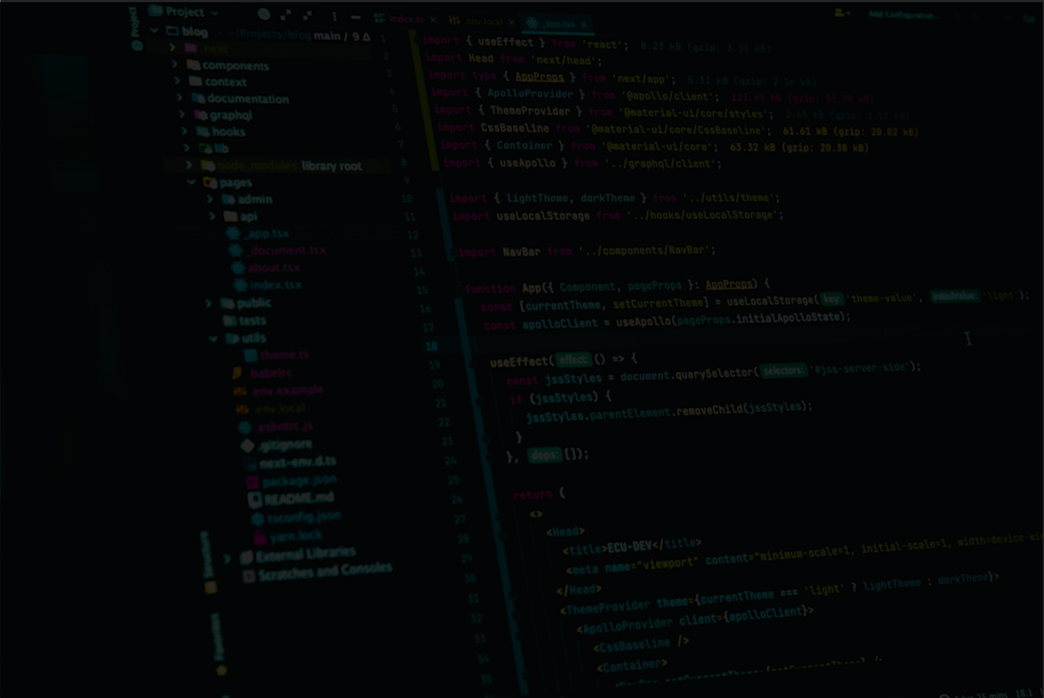computer screen with code on it
